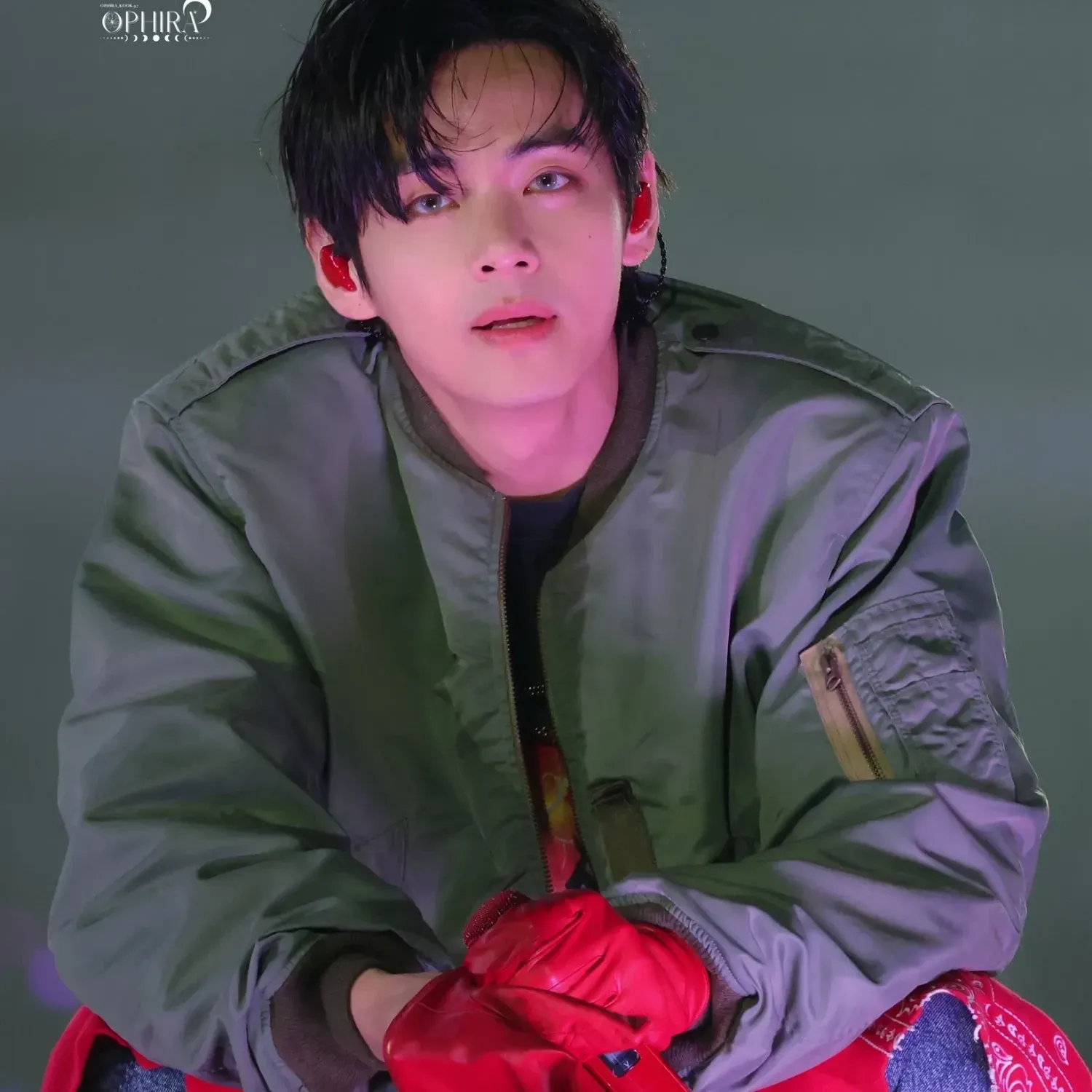 뷔 (방탄소년단) 팬이 찍은 순간