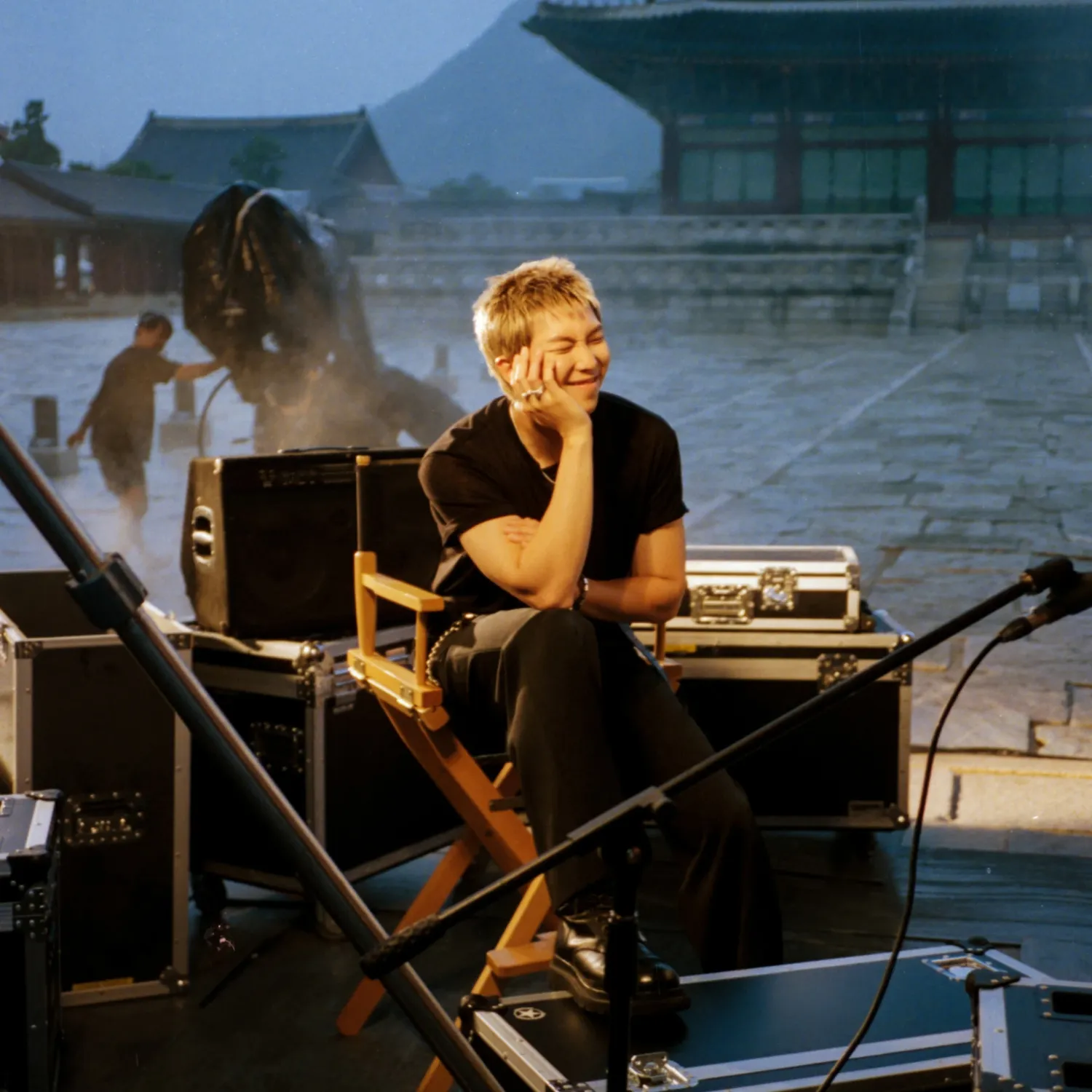 A moment captured by RM (BTS)'s fan