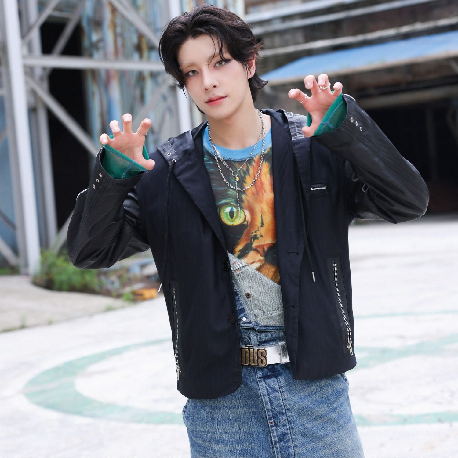 A moment captured by Jake (ENHYPEN)'s fan