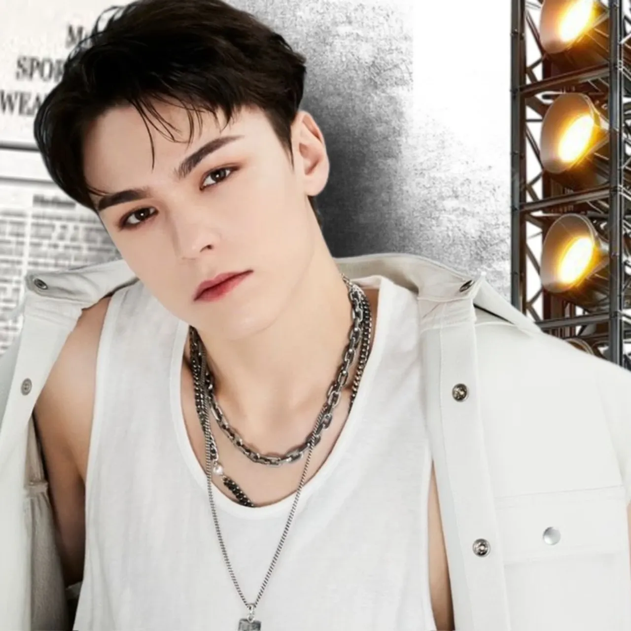 Recent activity shot of Vernon (SEVENTEEN)