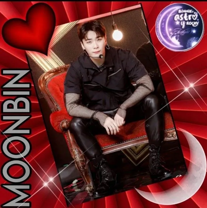 Recent activity shot of Moonbin (ASTRO)
