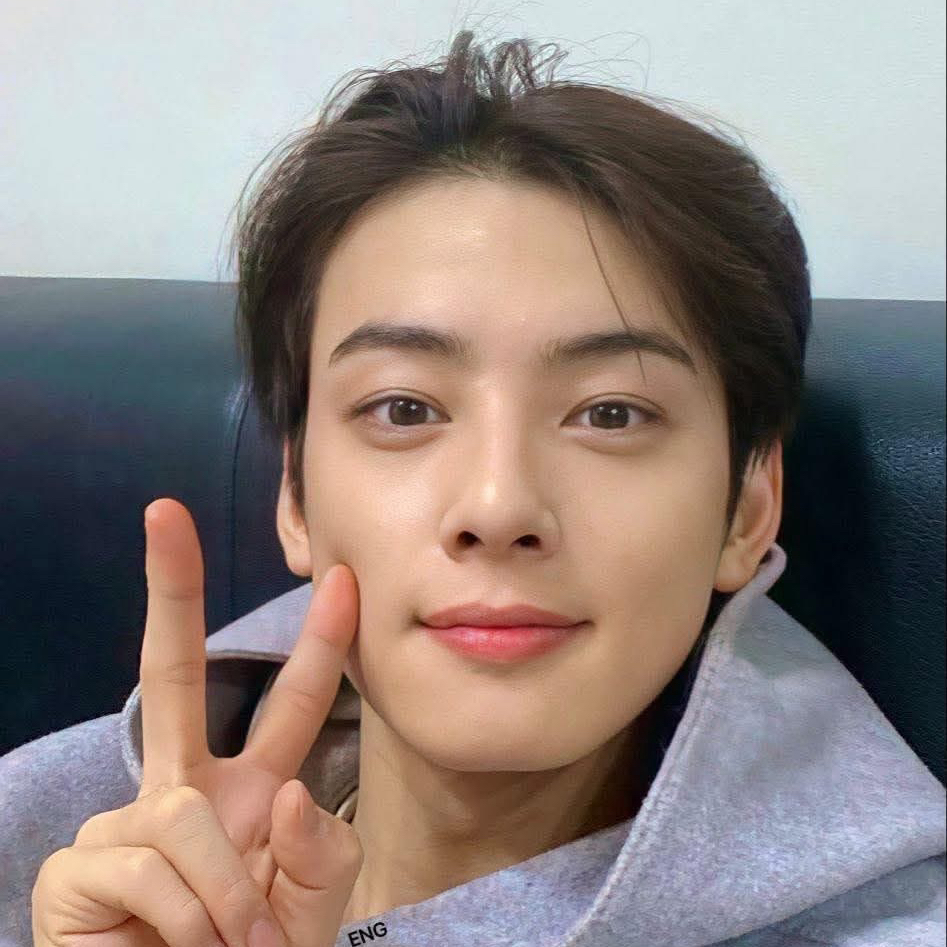 Recent activity shot of Eunwoo (ASTRO)