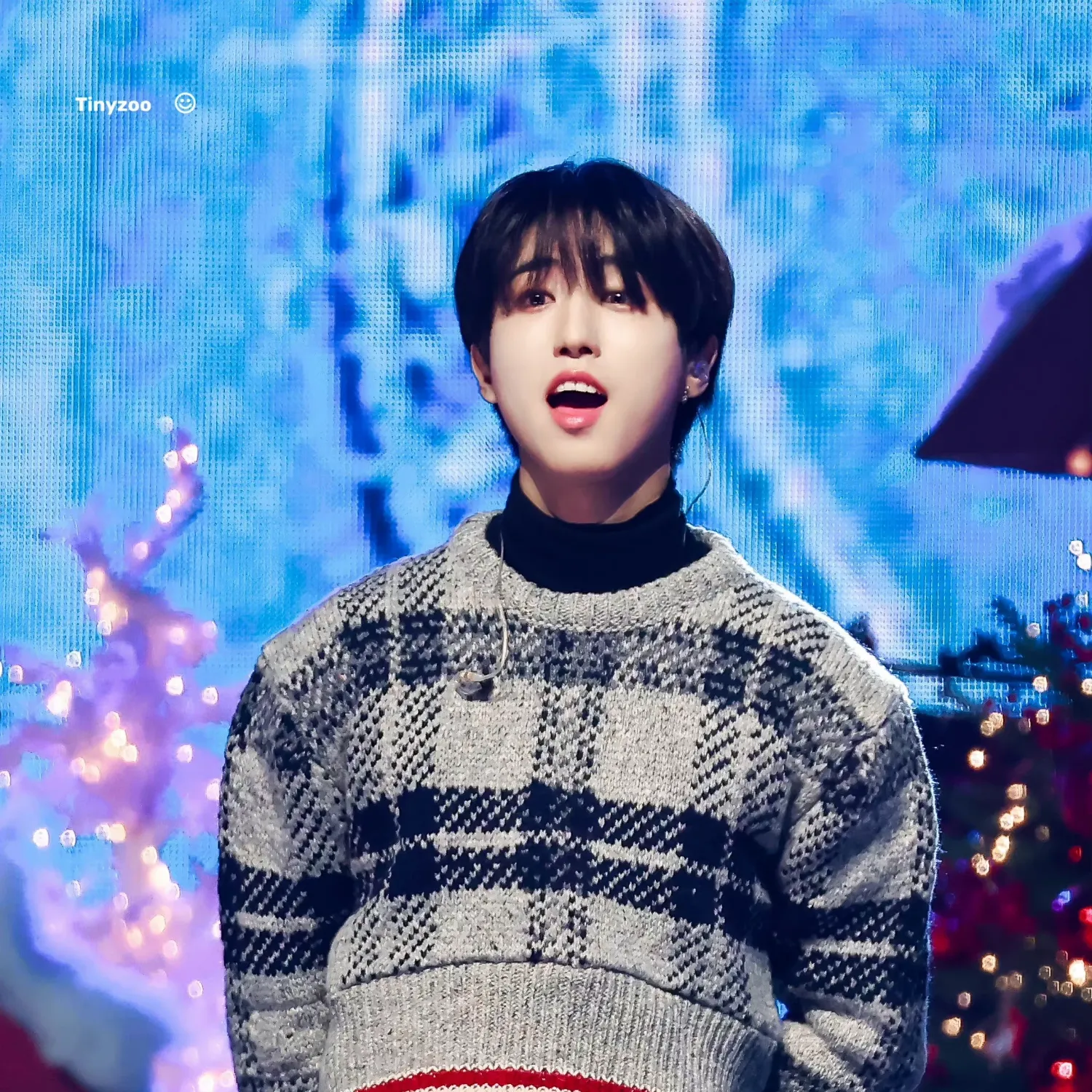 A moment captured by HAN (Stray Kids)'s fan