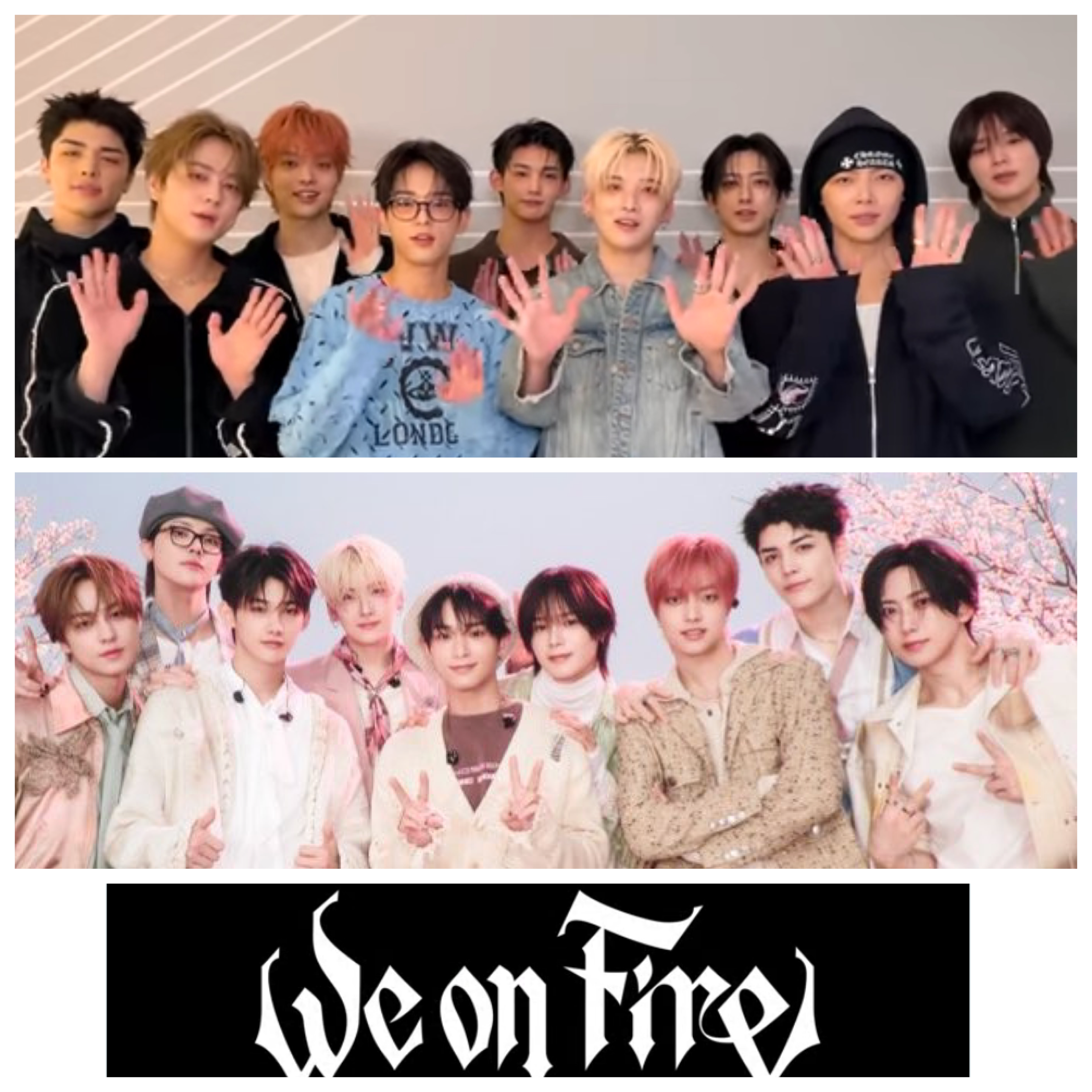 A moment captured by &TEAM's fan