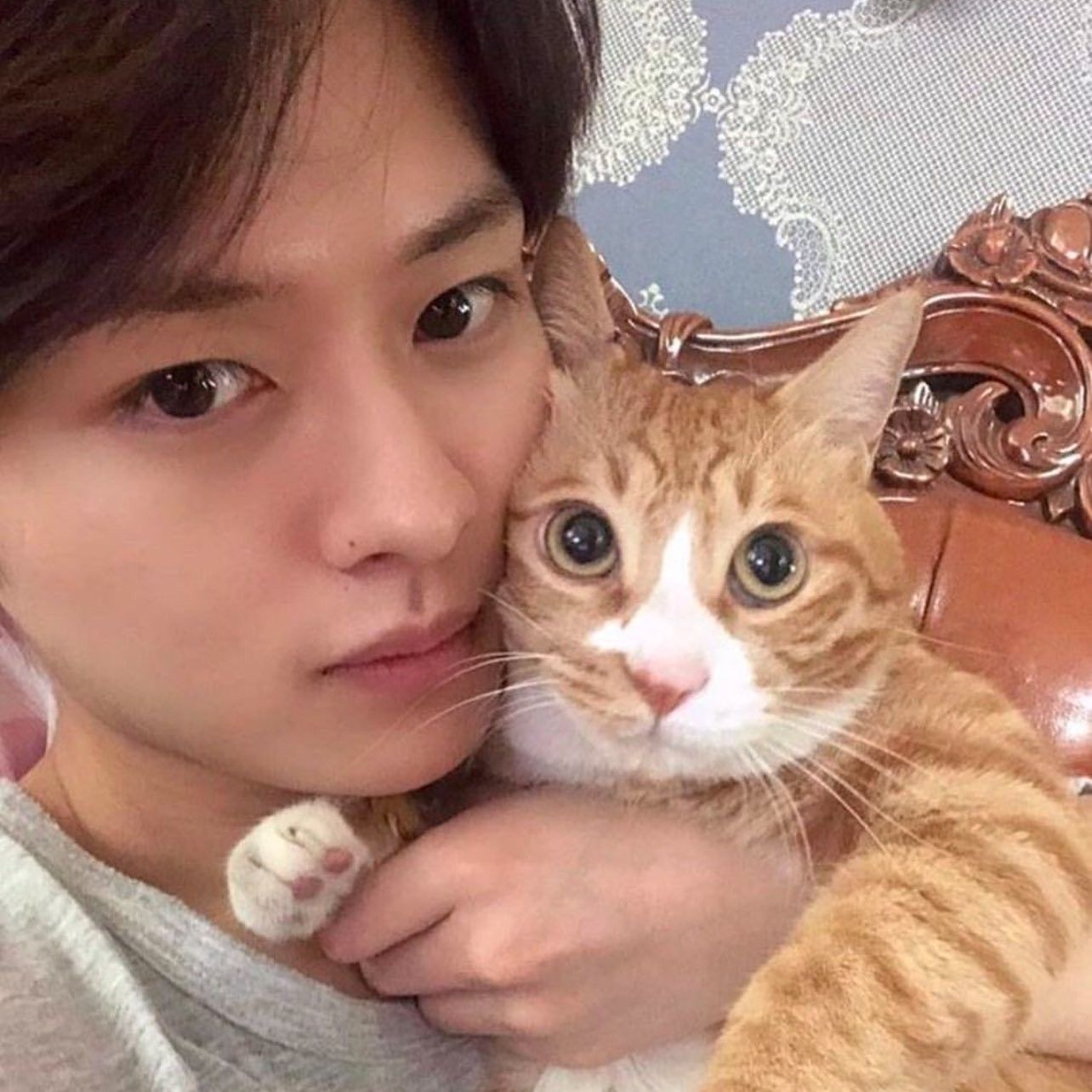 A moment captured by Stray Kids's fan