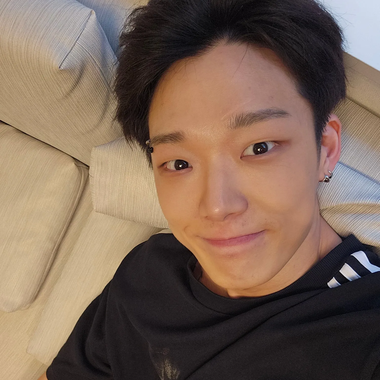 A moment captured by BOBBY (iKON)'s fan