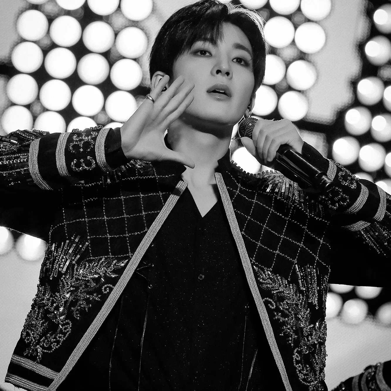 A moment captured by Wonwoo (SEVENTEEN)'s fan