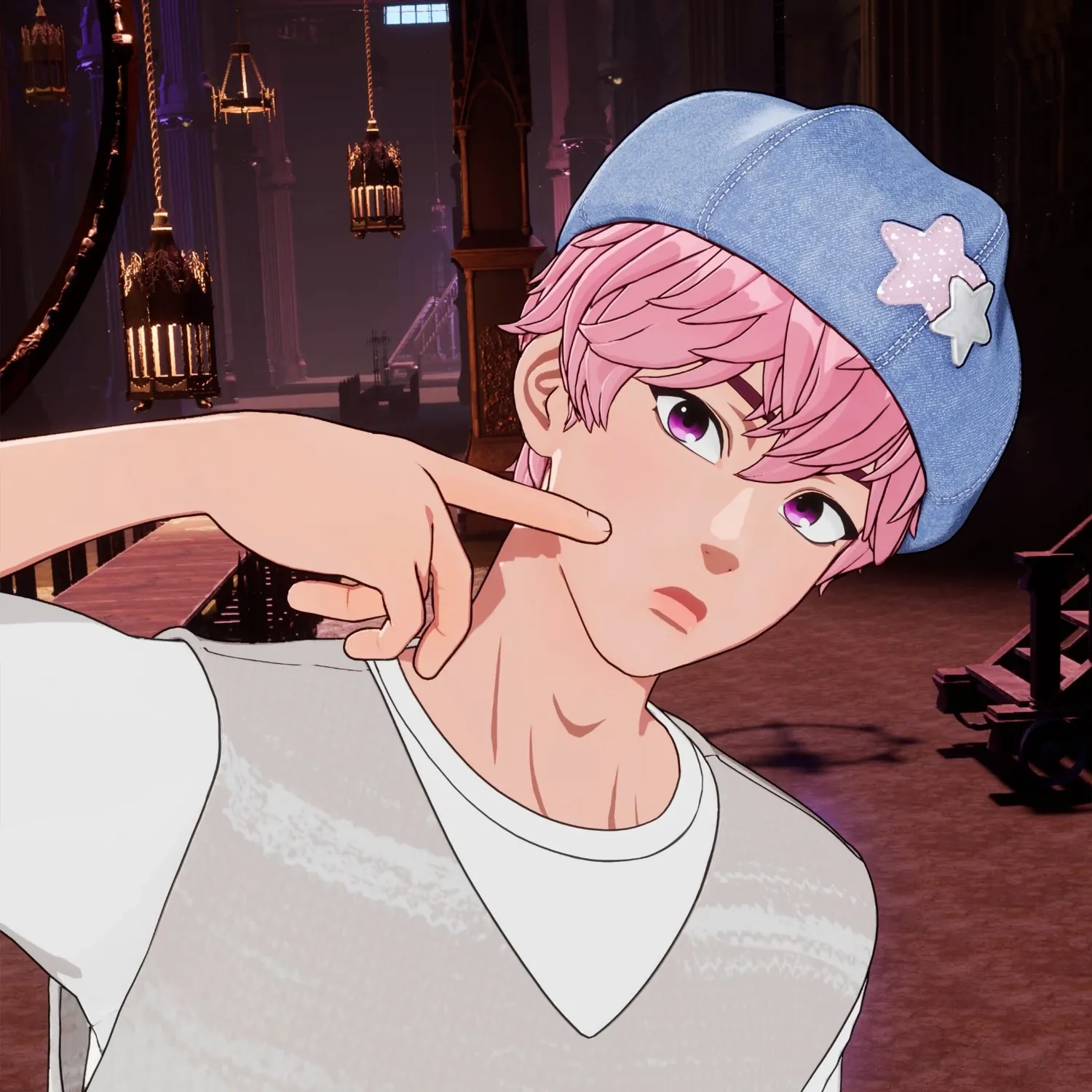 Recent activity shot of Bamby (PLAVE)