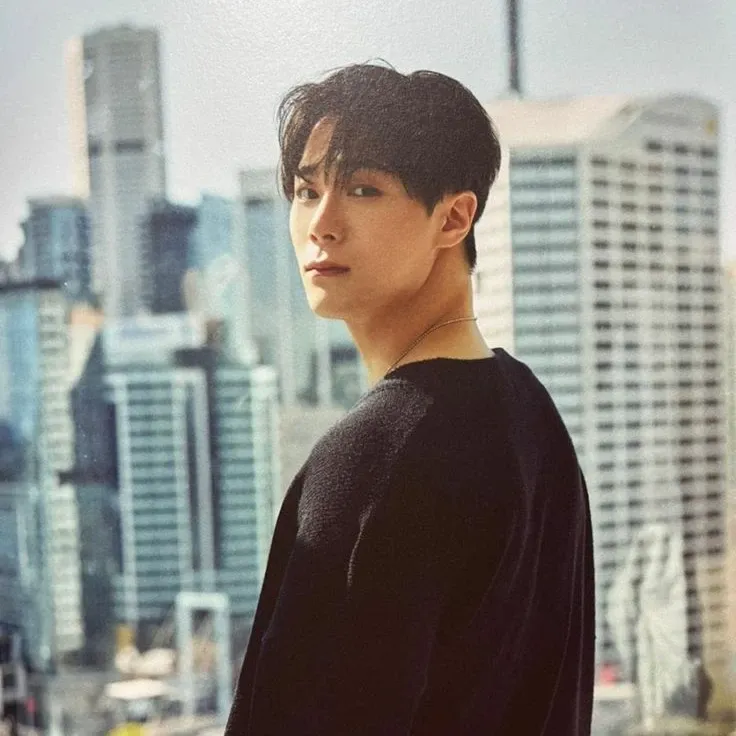 Recent activity shot of Moonbin (ASTRO)