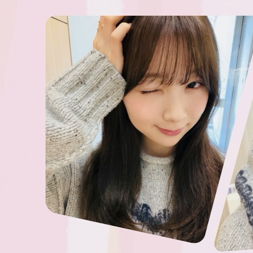 A moment captured by Miihi (NiziU)'s fan