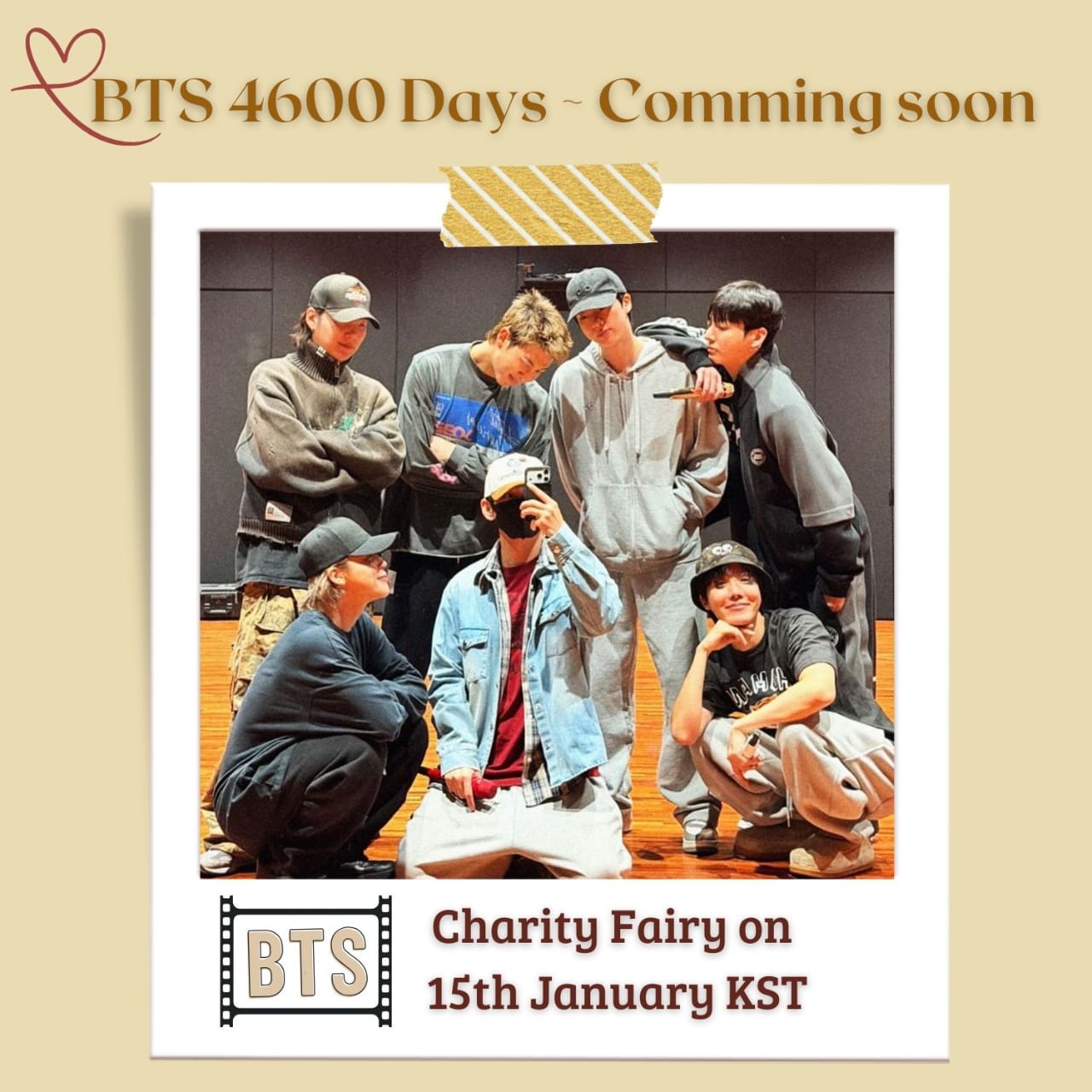 A moment captured by BTS's fan