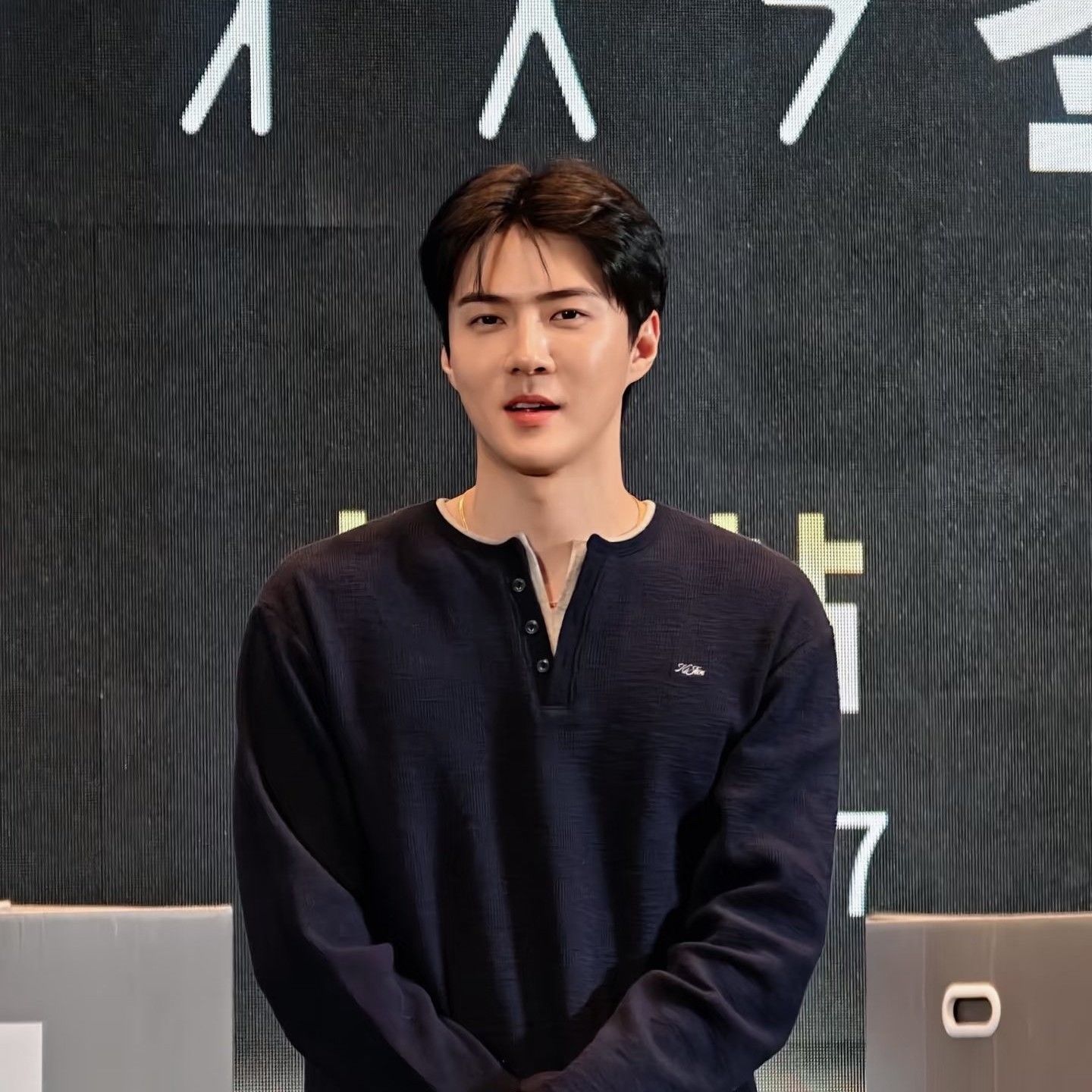 Recent activity shot of Sehun (EXO)