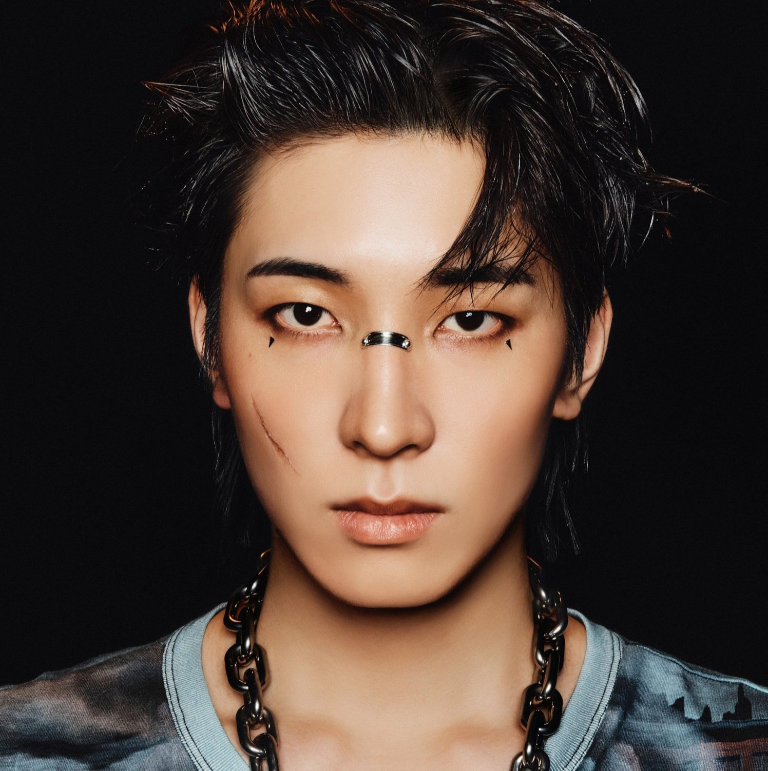 A moment captured by Wonwoo (SEVENTEEN)'s fan