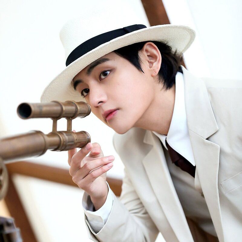 Recent activity shot of V (BTS)