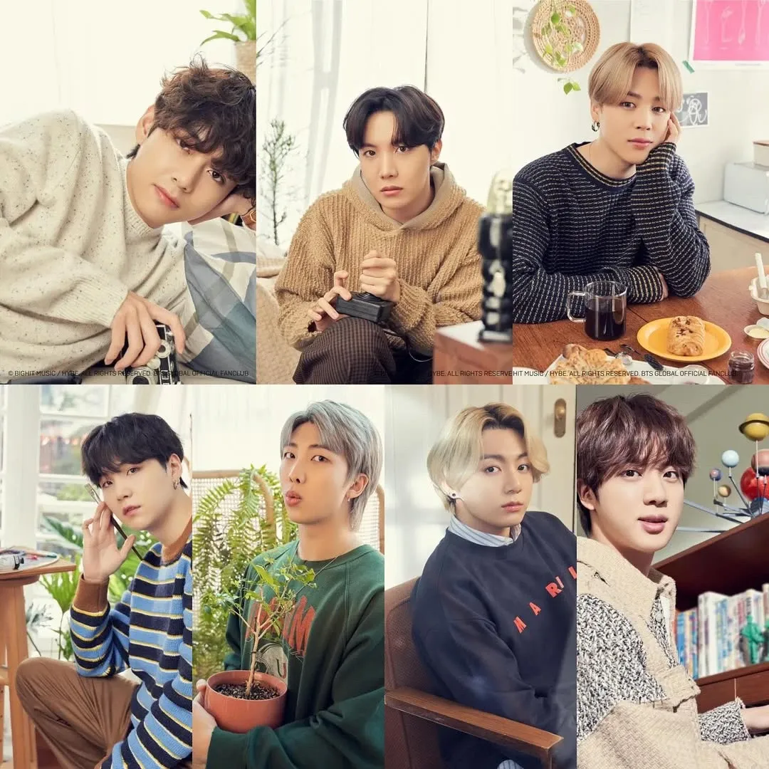 A moment captured by BTS's fan