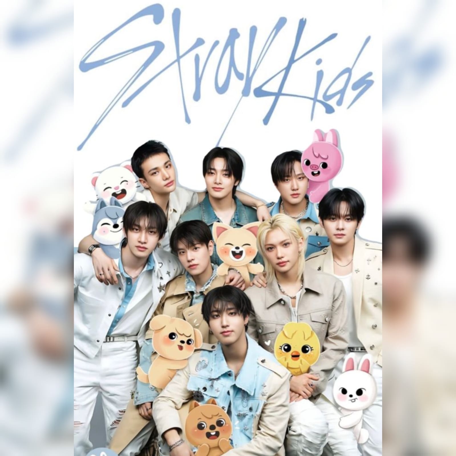Recent activity shot of Stray Kids