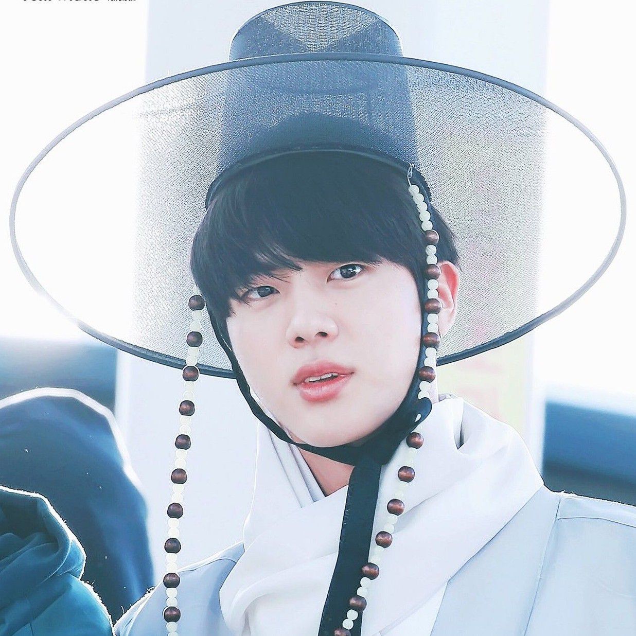 A moment captured by Jin (BTS)'s fan