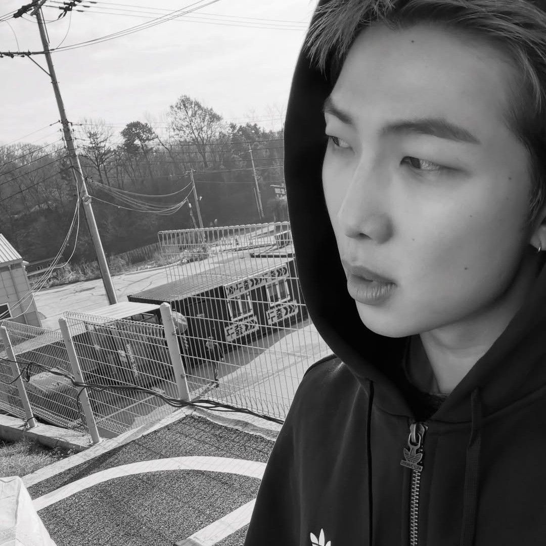 A moment captured by RM (BTS)'s fan