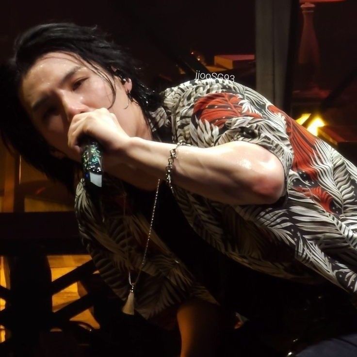 A moment captured by SUGA (BTS)'s fan