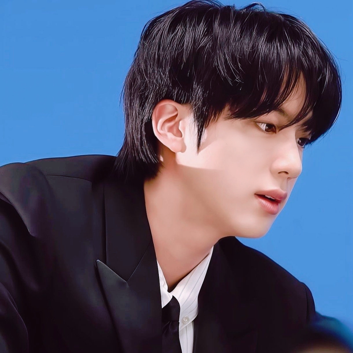 Recent activity shot of Jin (BTS)