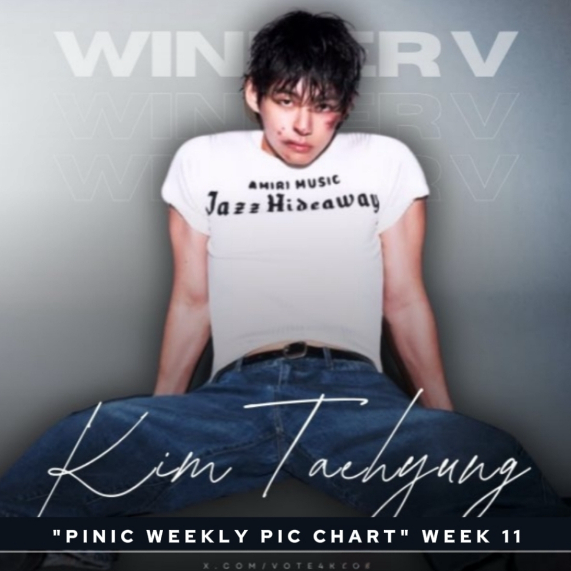 Recent activity shot of V (BTS)