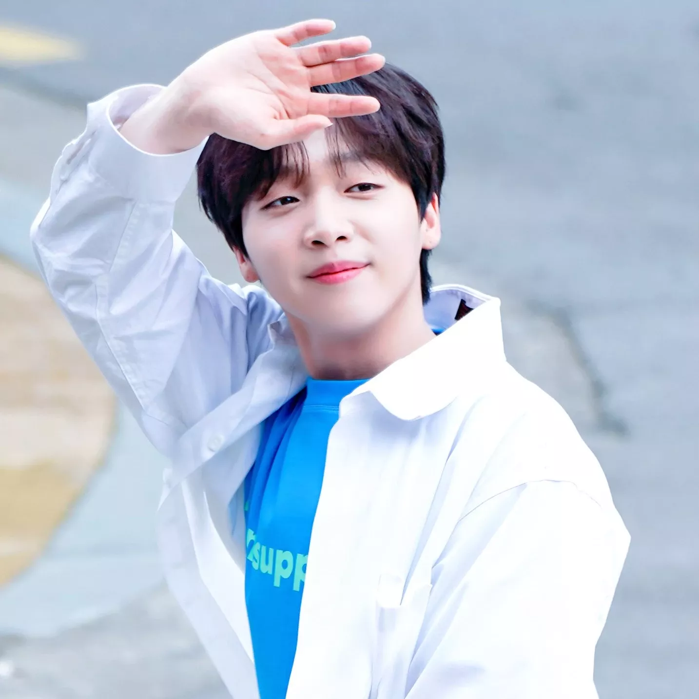 A moment captured by Jeong Sewoon's fan