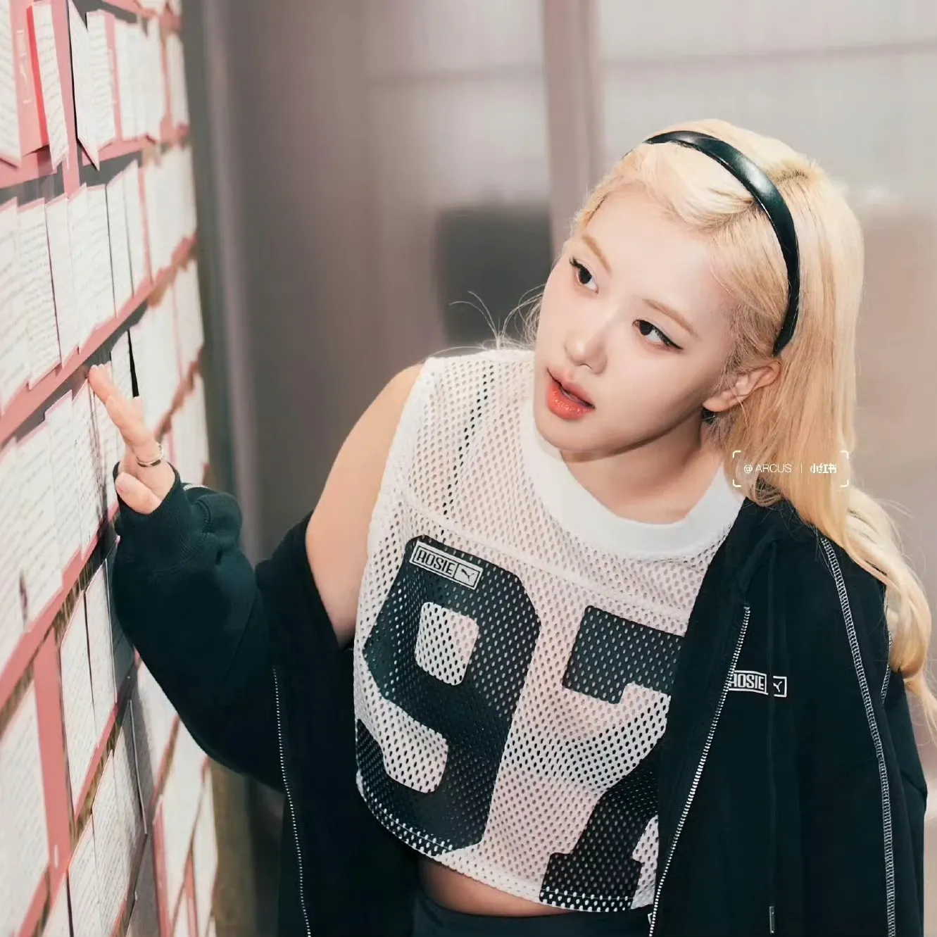 ROSÉ (BLACKPINK)粉絲拍下的瞬間