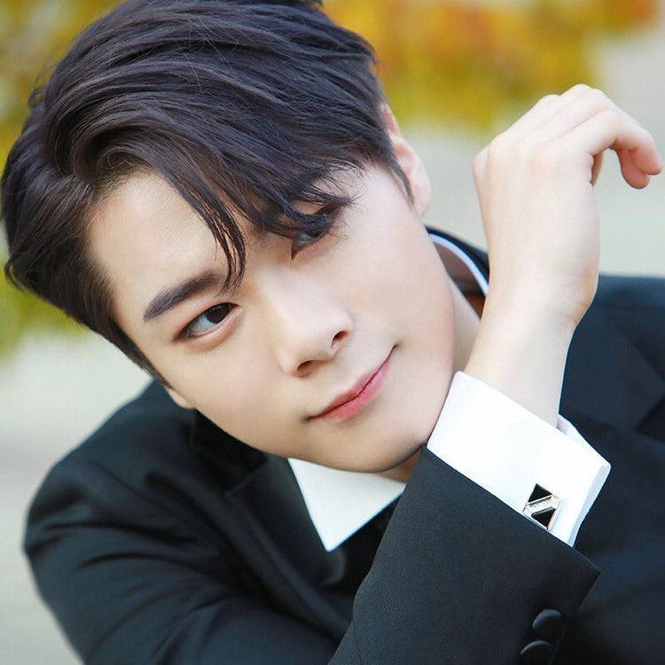 Recent activity shot of Moonbin (ASTRO)