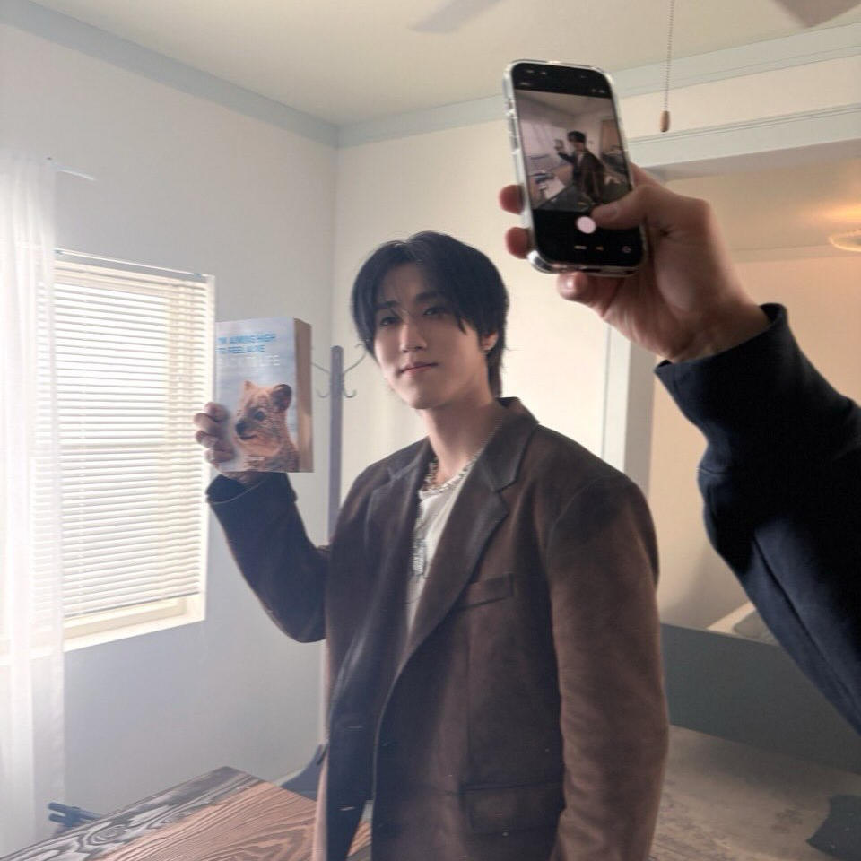 A moment captured by HAN (Stray Kids)'s fan