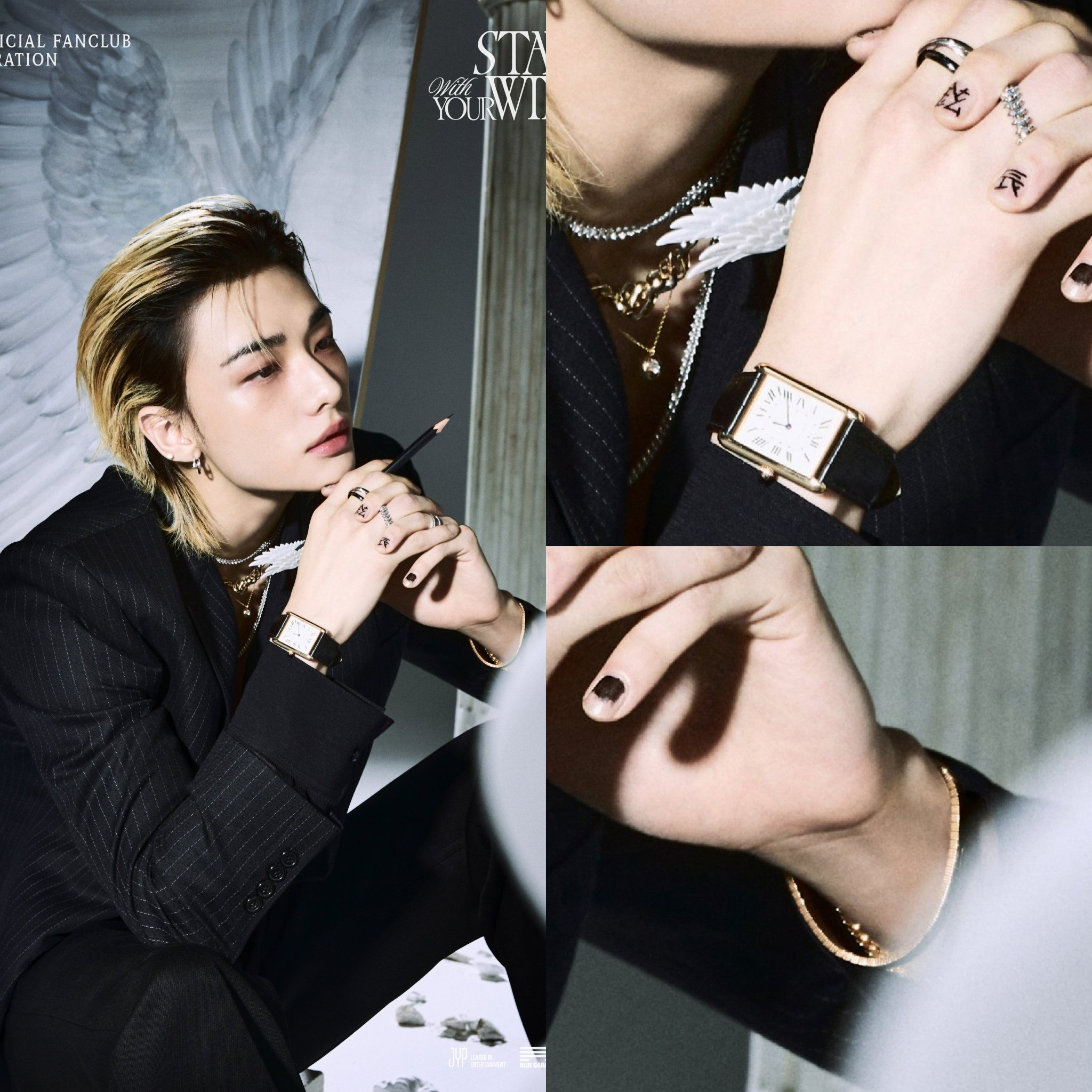 Recent activity shot of Hyunjin (Stray Kids)