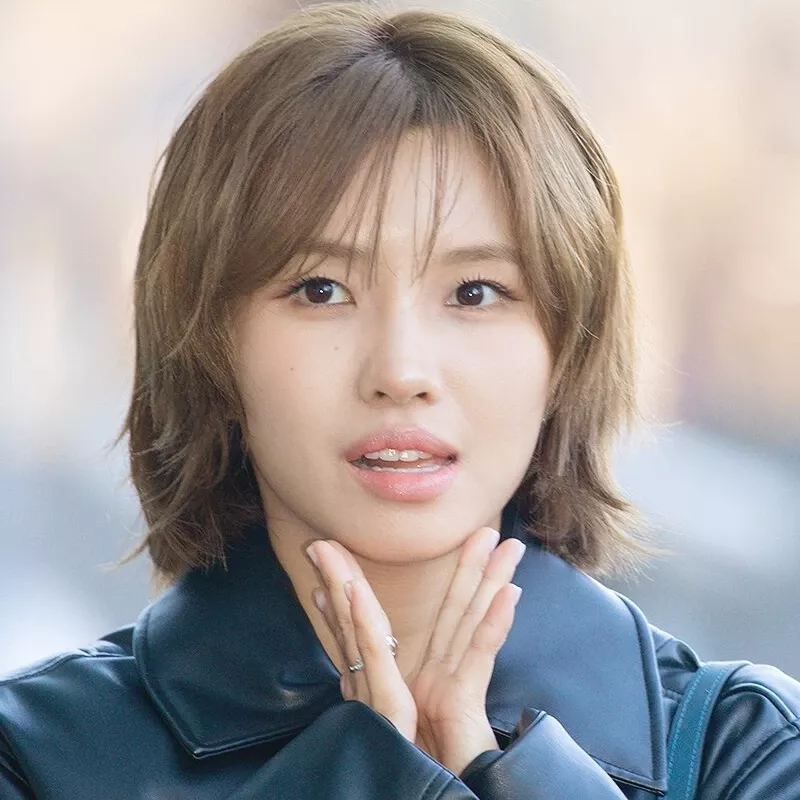 Recent activity shot of Soyeon (i-dle)