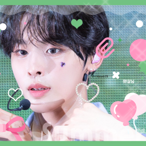 A moment captured by Riku (NCT WISH)'s fan