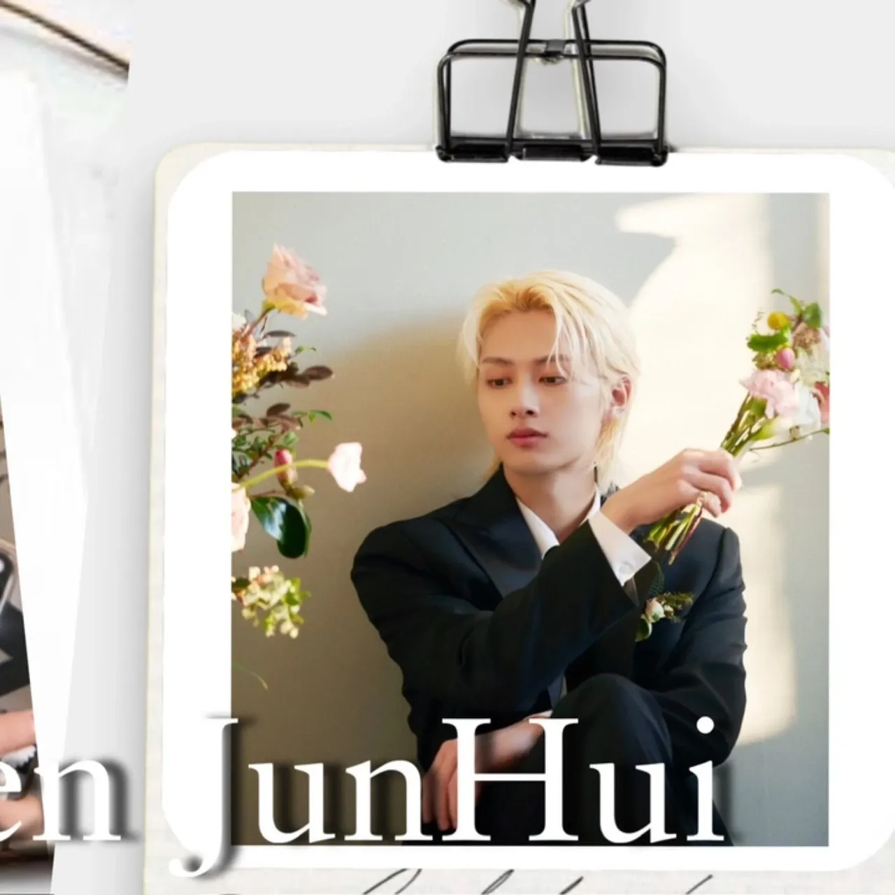 Recent activity shot of Jun (SEVENTEEN)