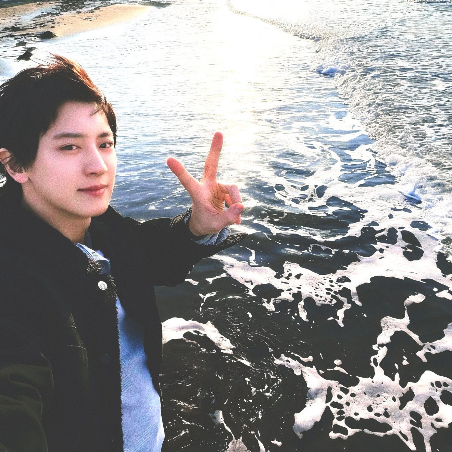 Foto terbaru Chanyeol (EXO)