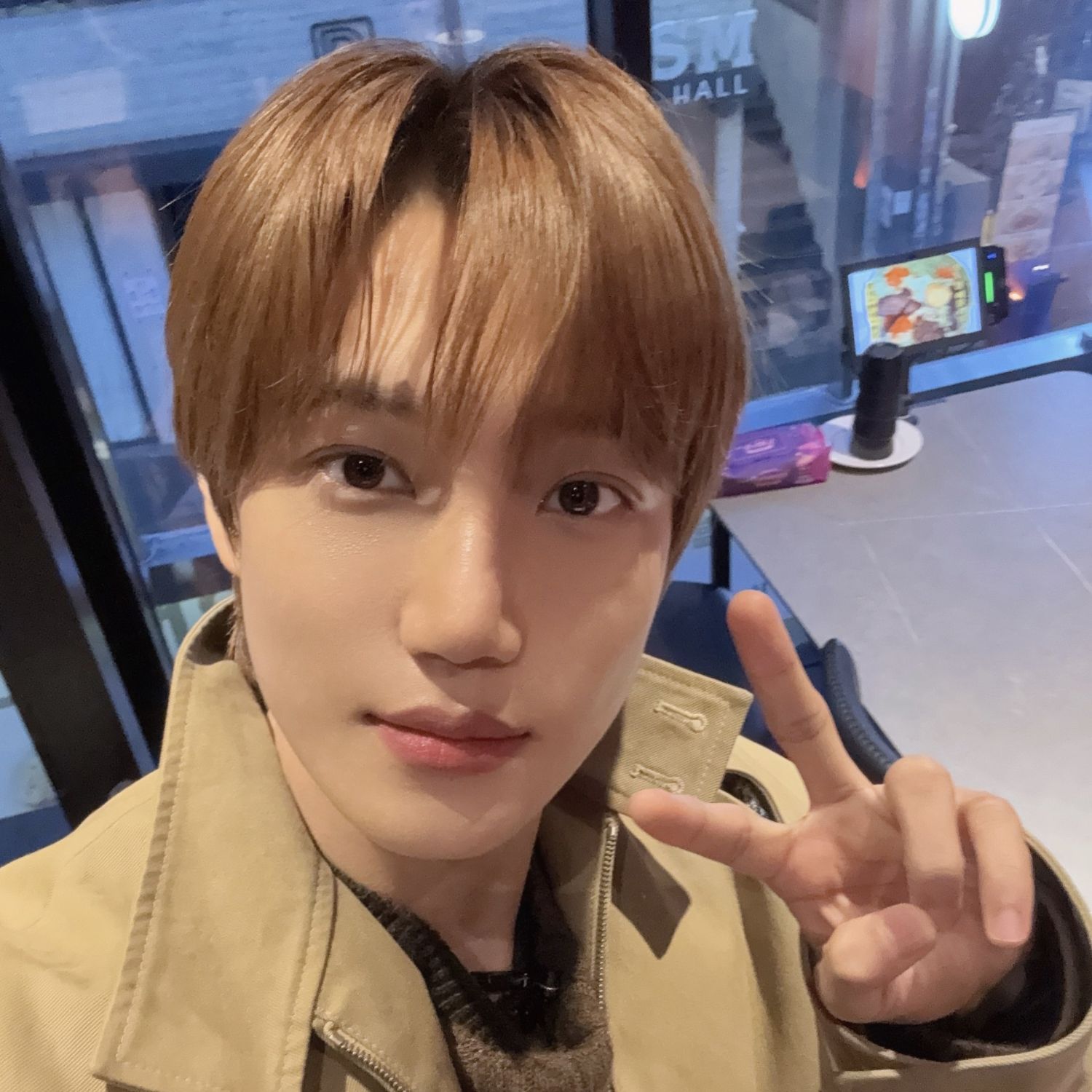 Momen yang diabadikan oleh penggemar Kai (EXO)