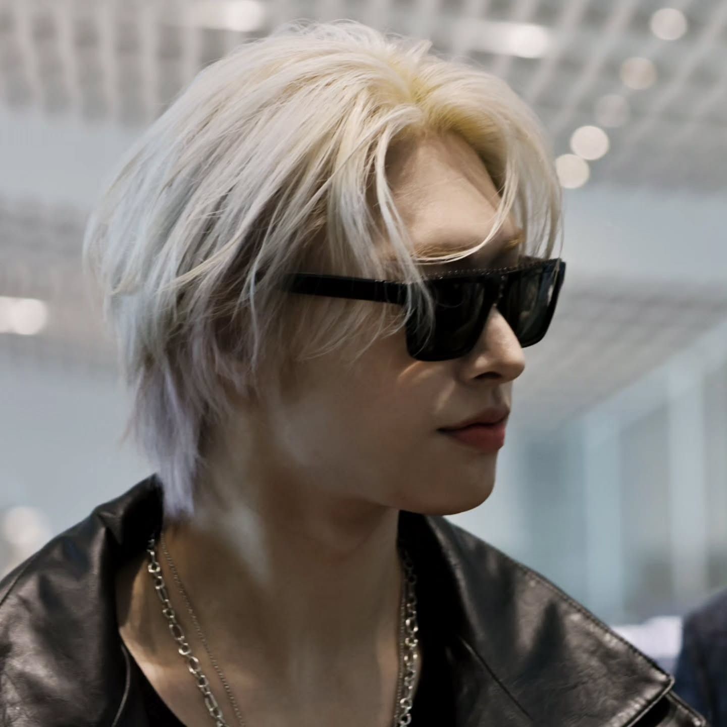 A moment captured by Mingi (ATEEZ)'s fan