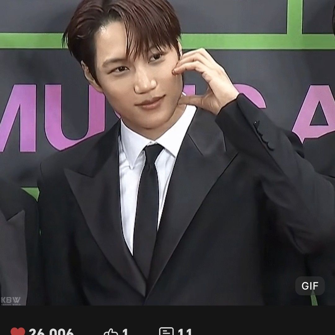 Foto terbaru Kai (EXO)