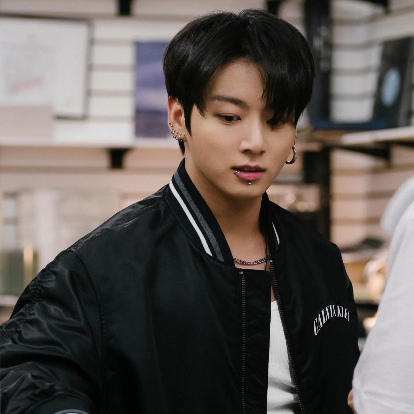 A moment captured by Jungkook (BTS)'s fan