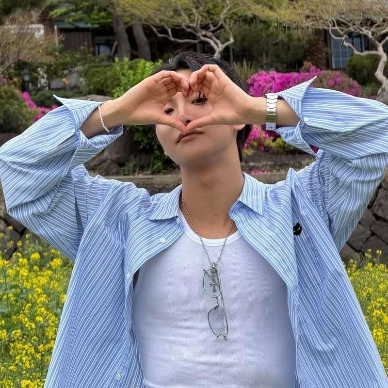 A moment captured by Seonghwa (ATEEZ)'s fan