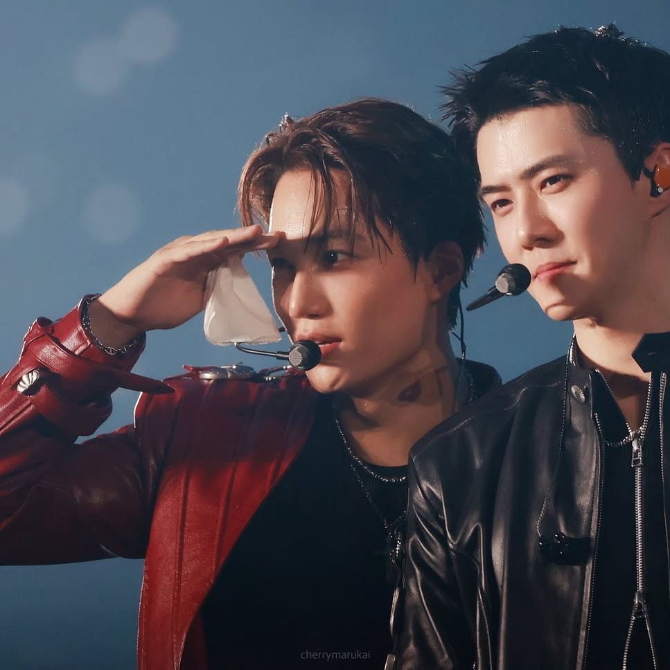 Potret di balik layar Kai (EXO)