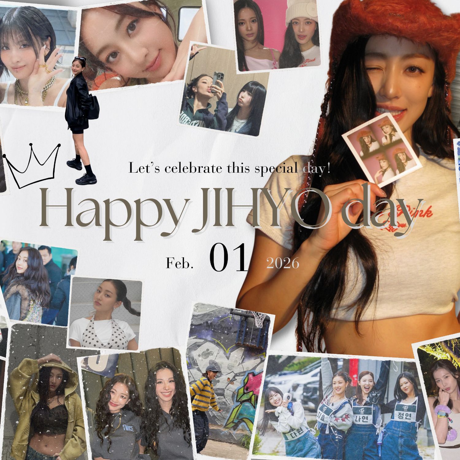 志效 (TWICE)粉絲拍下的瞬間