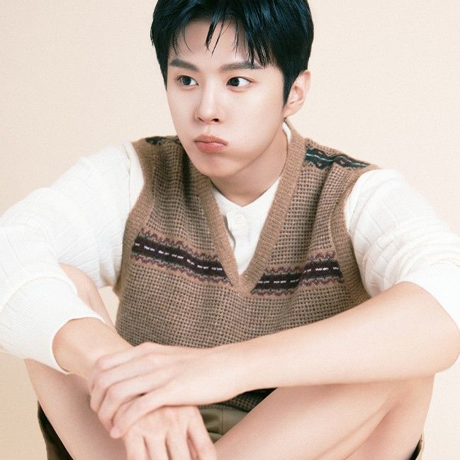 Recent activity shot of Kim Wooseok