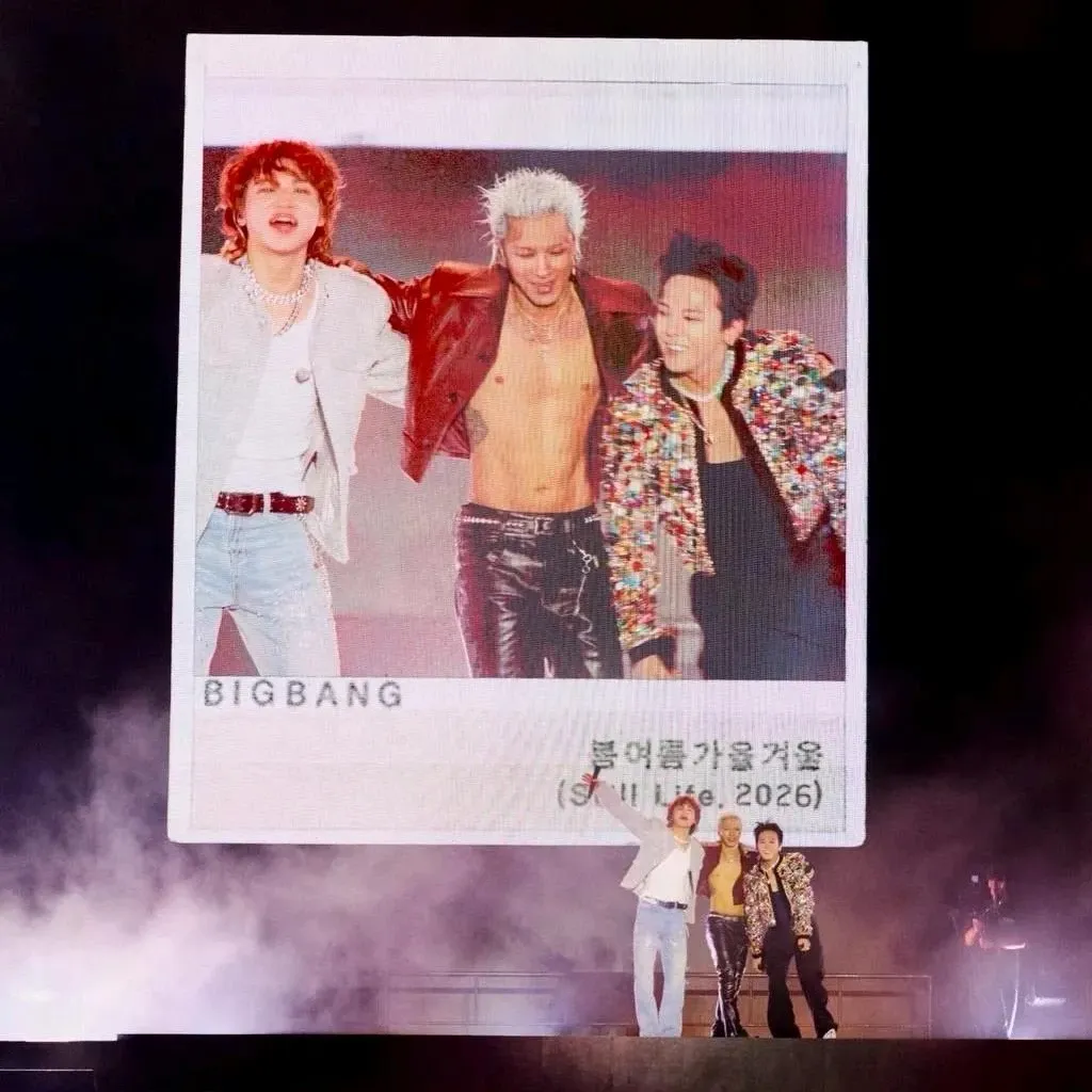 A moment captured by BIGBANG's fan