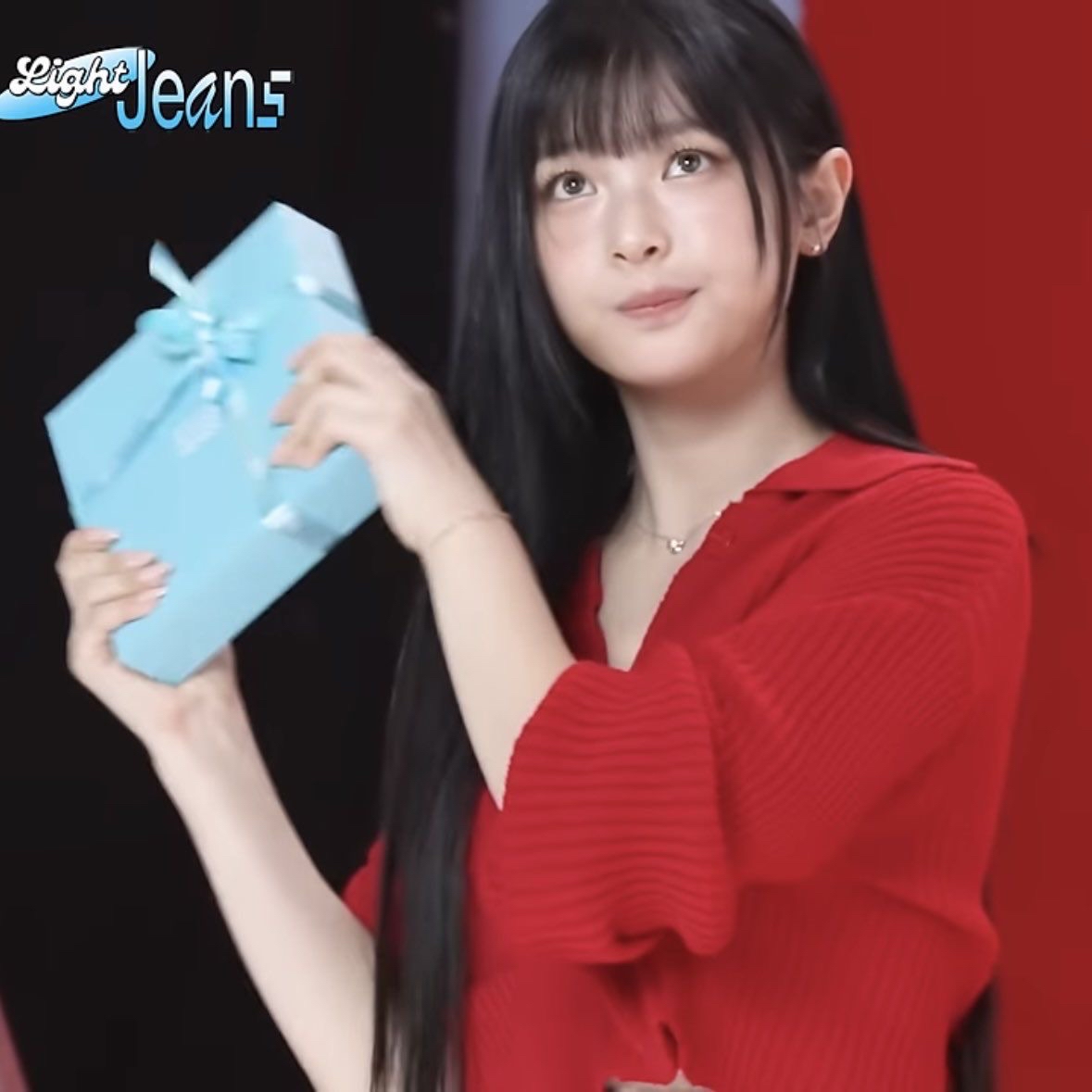 A moment captured by NewJeans's fan