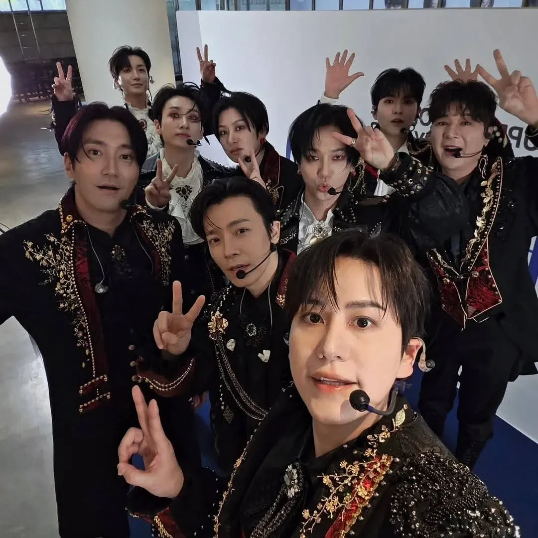 Momen yang diabadikan oleh penggemar Super Junior