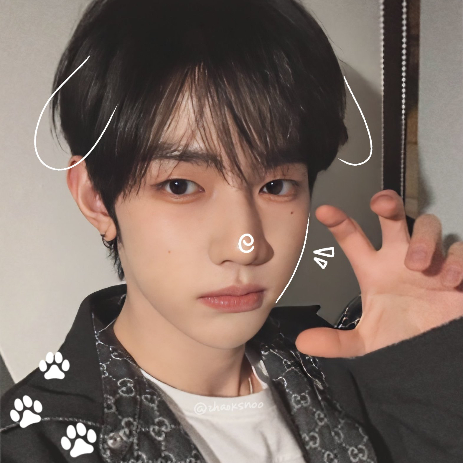 Behind-the-scenes cut of Zhang Hao