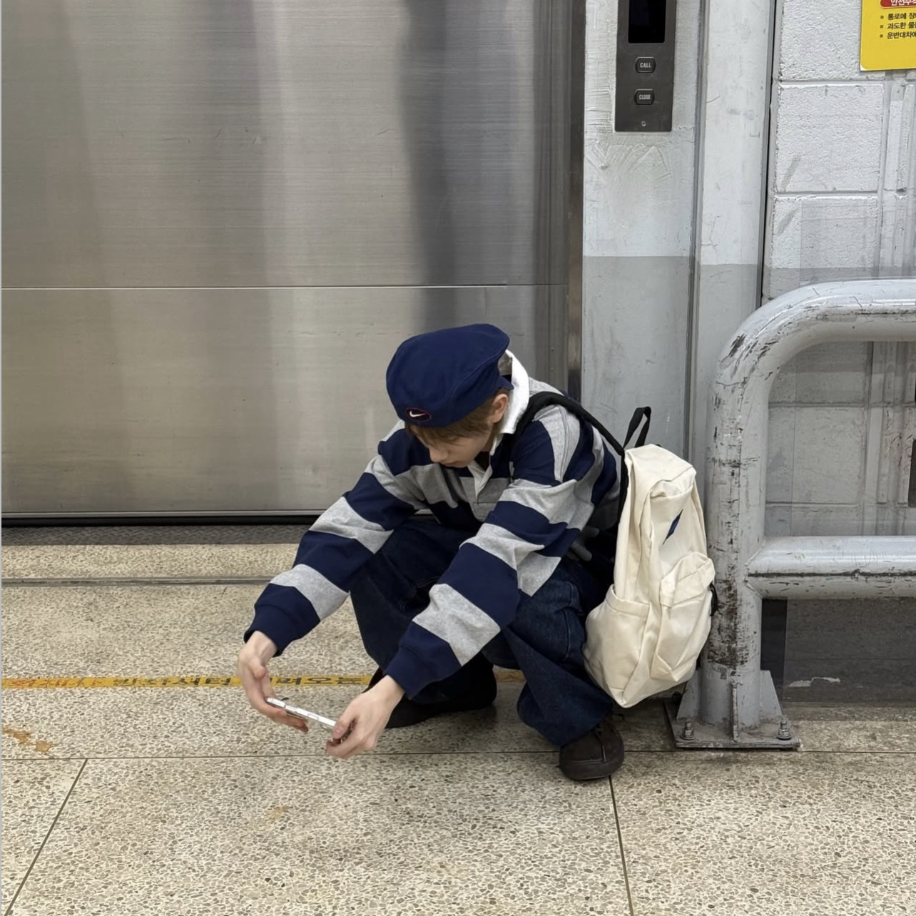 Recent activity shot of Juhoon (CORTIS)