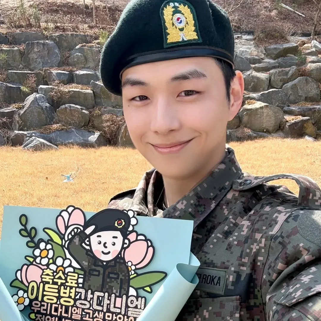 姜丹尼尔粉丝拍下的瞬间