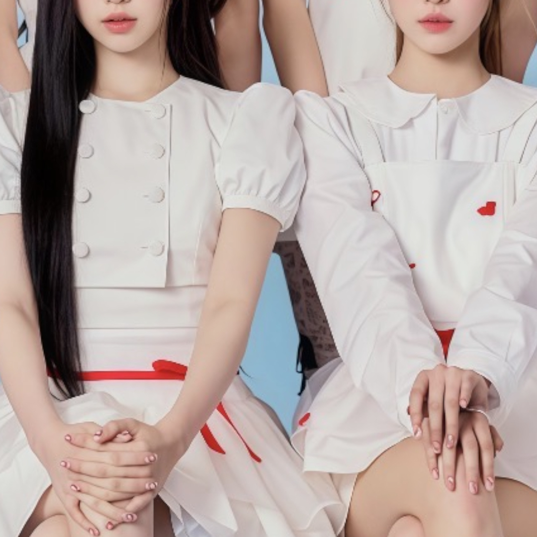 A moment captured by Hearts2Hearts's fan