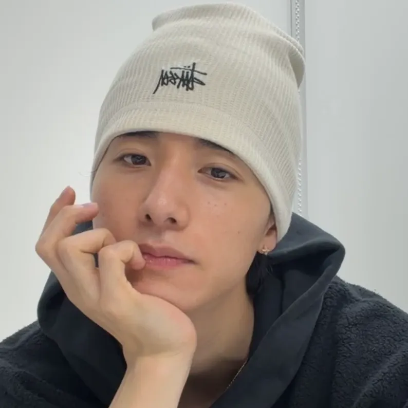 Recent activity shot of Sato Keigo (JO1)